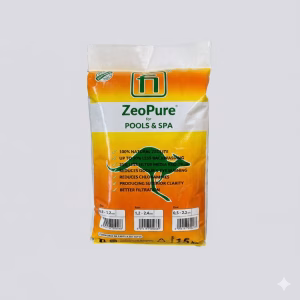 Zeolit prirodna filtraciona ispuna za bazene 15 kg – visok stepen filtracije, smanjuje potrošnju hemikalija i štedi energiju