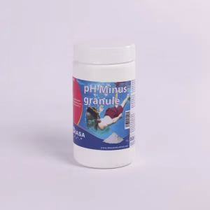 pH Minus granule Diasa 1 kg – prednji prikaz pakovanja sa etiketom.