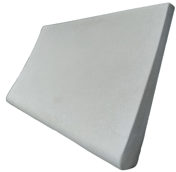 Rubni kamen NERO Eco beli ravni 50x33