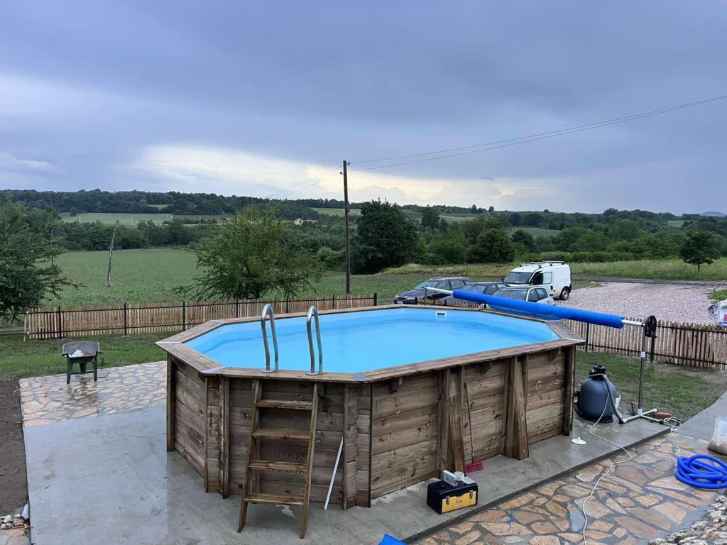 Gre Drveni bazeni 6m