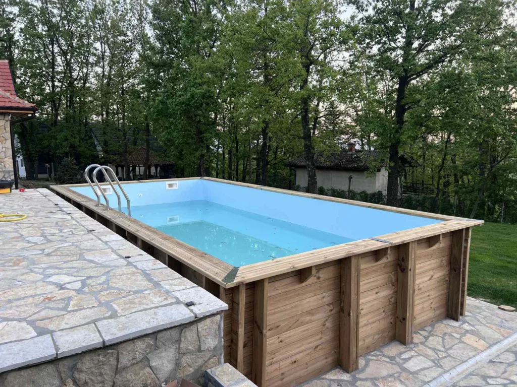 Gre Drveni bazeni 8m