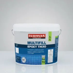 Isomat Multifill Epoxy Thixo – bela dvokomponentna epoksidna fug masa za industrijske podove i zidove