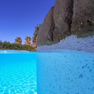 bazen sa Aqua Sense White Riviera lajnerom