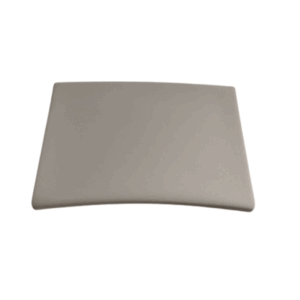 Rubni kamen ovalni Nero ravni protivklizni pločasti 42x32x3cm * 8kg/kom