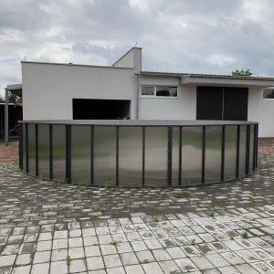 Prohromski okrugli bazen prečnika 8,5m