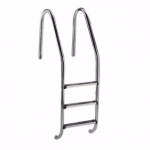 Merdevine za bazen Standard Nero AISI 304 - 3 step