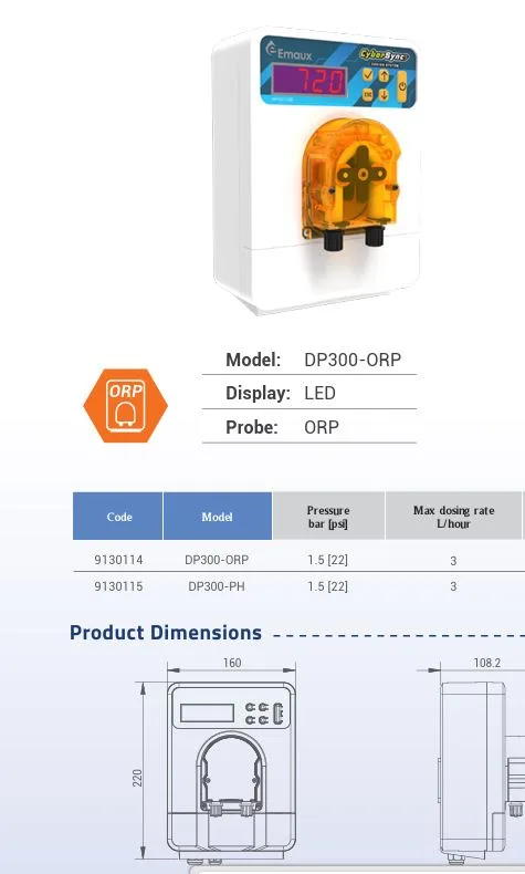 DP300-ORP dozirna pumpa