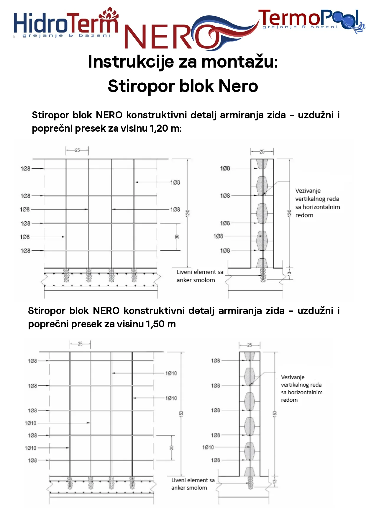 Instrukcije za montazu - Stiropor blok Nero_page-0001