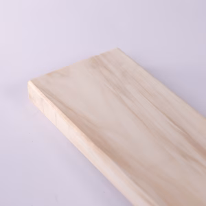 Panel za sedenje za saunu Aspen Nero, dimenzija 2100x95x22 mm, termotretirana drvena klupa za saunu