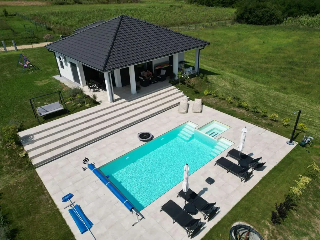 Bazeni od stiropor bloka 8x4m