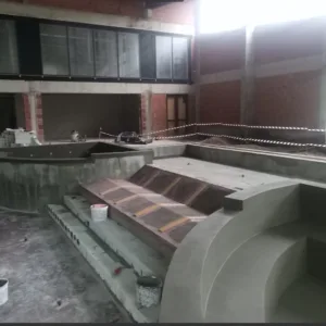 Hidromasažna ležaljka dupla D1698 x Š370 x V447 AISI316