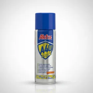 AKFIX A40 Magic 200 ml aerosol magični čistač za uklanjanje lepka, silikona, masnoće i nalepnica sa različitih površina.