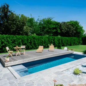 PoolDeck samo konstrukcija 6*3 - dve platforme