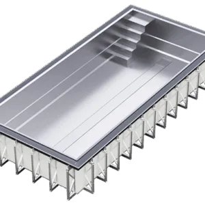 Prohromski prelivni bazen 5 x 3 x 1.5m