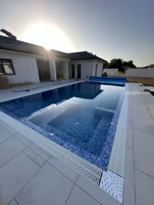 Armirano betonski prelivni bazen 10x5 Leskovac 1