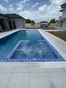 Armirano betonski prelivni bazen 10x5 Leskovac 2