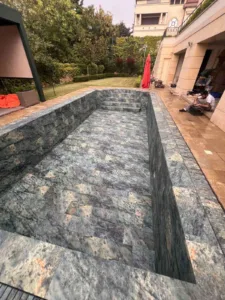 Armirano betonski prelivni bazen 9x4 Beograd 2