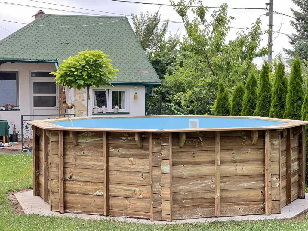 Gre Drveni bazeni okrugli 5m