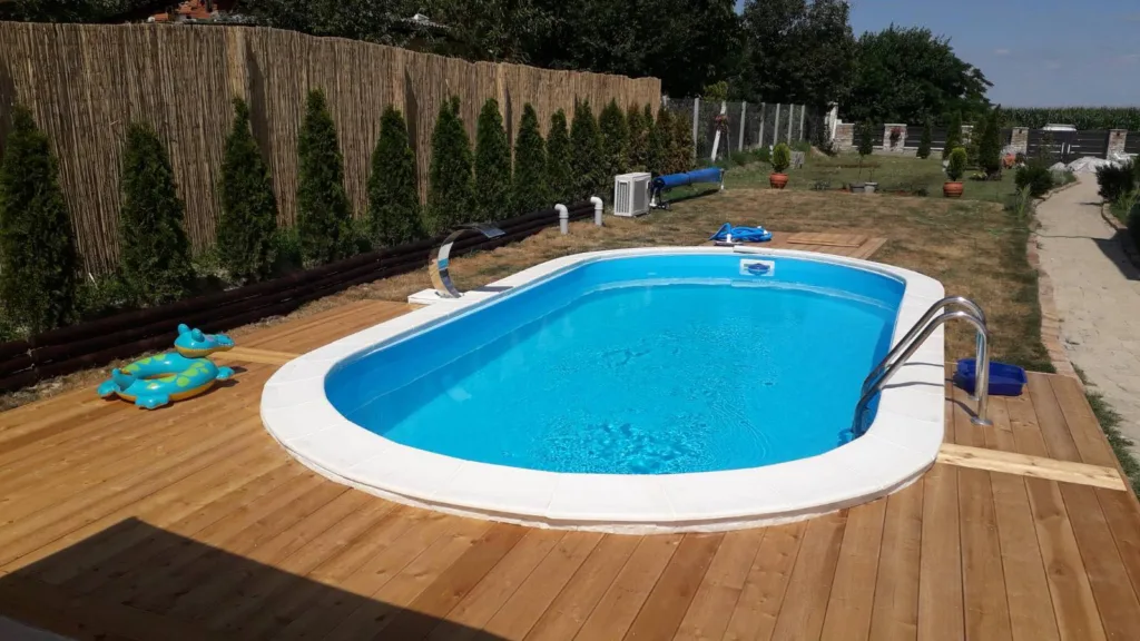 Gre Ukopni montažni bazeni 8x4m