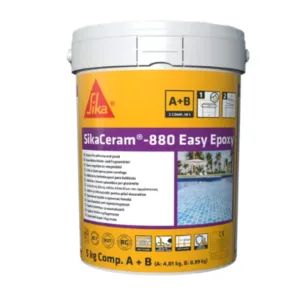 SikaCeram-880 Easy Epoxy Epoksidni lepak i masa za fugovanje - White - 5kg